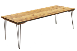 Table Timber Hairpin Dining