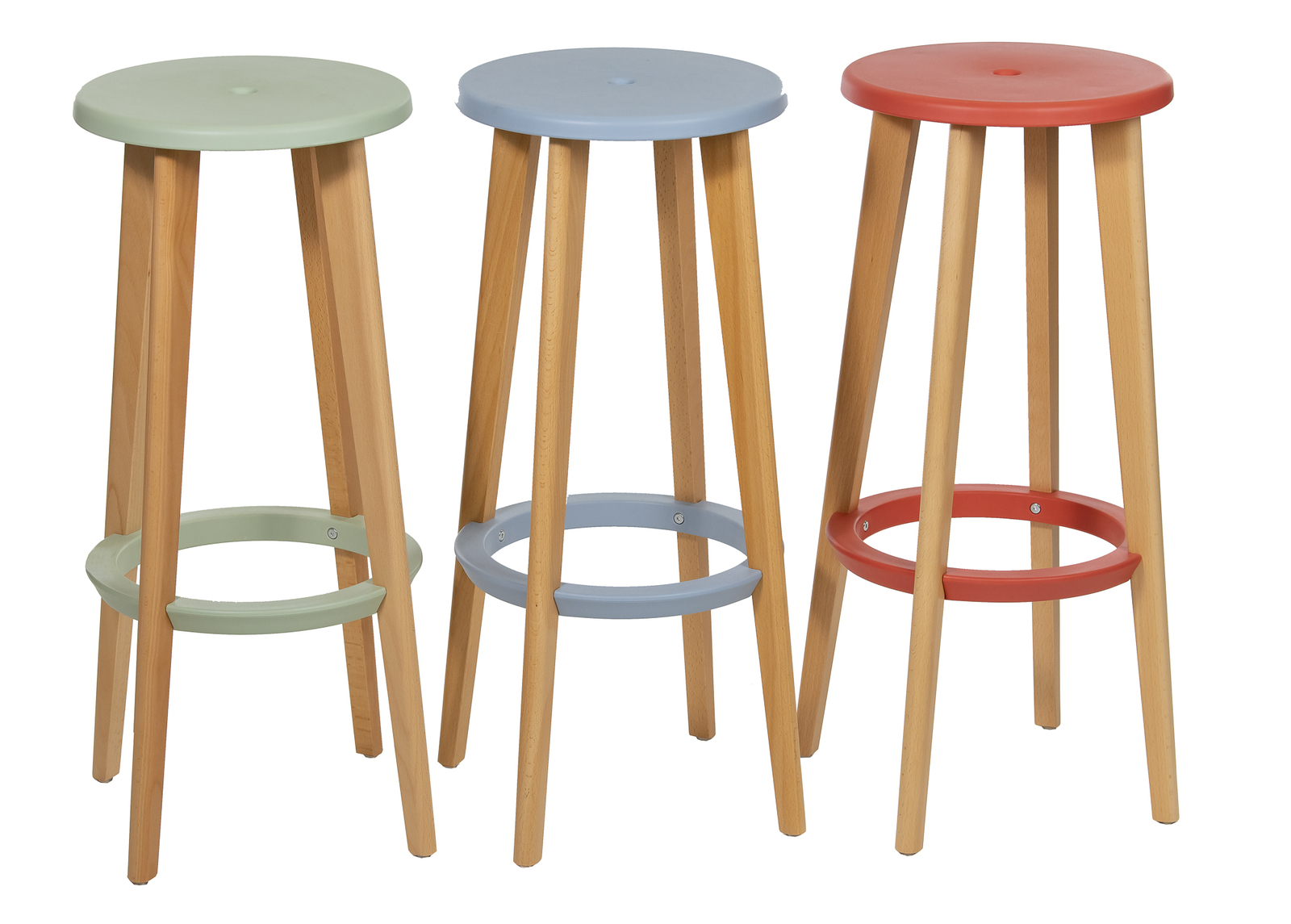 Stools Sorbet Wooden 