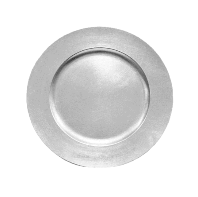 Charger Plate Silver