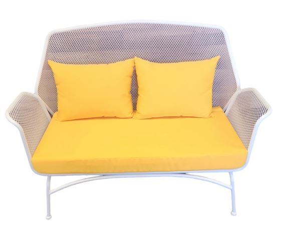 Lounge Patio Yellow Two Seater