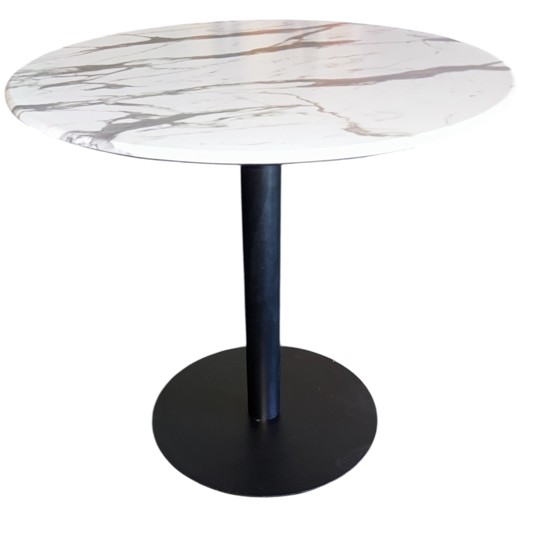 Cafe Table White Marble