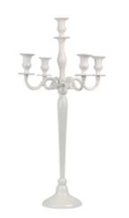 Candleabra 5 Arm White