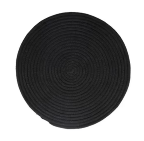 Placemat Woven Black