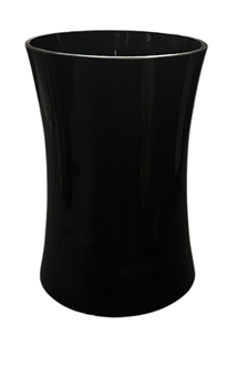 Glass Vessel Black Funnel