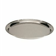 Tray Round Drink Stainless Steel