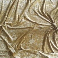 Gold Crushed Velvet