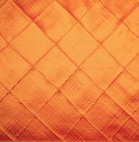 Orange Pintuck
