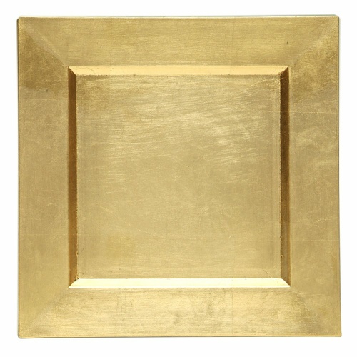 Square discount charger plates